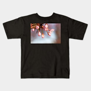 Cherry Tree Buds Kids T-Shirt